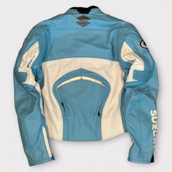 Suzuki Motorcycle Racing Leather Jacket Suzuki Motorcycle Racing Leather Jacket