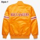Tampa Bay Buccaneers Satin Orange Jacket Tampa Bay Buccaneers Satin Orange Jacket