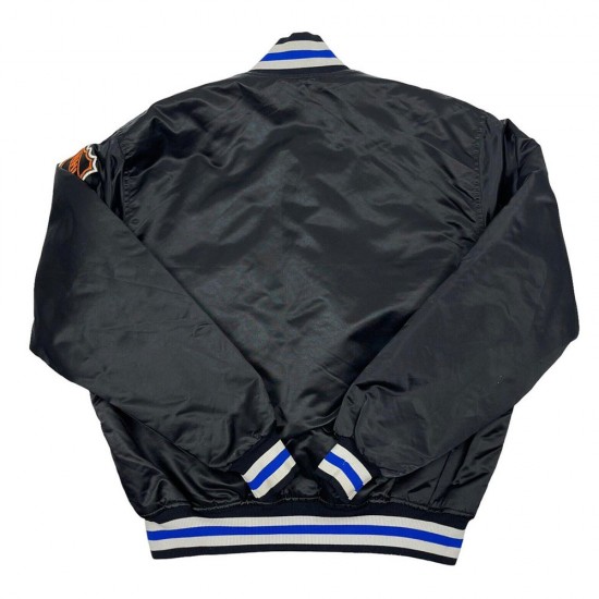 Tampa Bay Lightning NHL Black Bomber Jacket