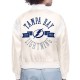 Tampa Bay Lightning Printed Logo Varsity Satin Jacket Tampa Bay Lightning Printed Logo Varsity Satin Jacket