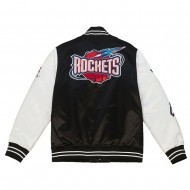 Team Origins Houston Rockets Varsity Satin Jacket