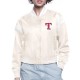 Texas Rangers Printed Logo Varsity Satin Jacket Texas Rangers Printed Logo Varsity Satin Jacket