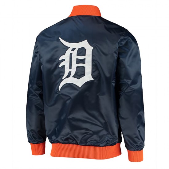 The Ambassador Detroit Tigers Navy Jacket The Ambassador Detroit Tigers Navy Jacket