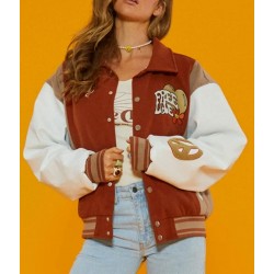 The Free Love Letterman Varsity Jacket