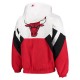 The Line-up Oxford Chicago Bulls Hoodie Half-Zip Jacket The Line-up Oxford Chicago Bulls Hoodie Half-Zip Jacket