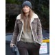The Mother 2023 Jennifer Lopez Brown Shearling Jacket The Mother 2023 Jennifer Lopez Brown Shearling Jacket