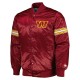 The Pick and Roll Washington Commanders Satin Jacket The Pick and Roll Washington Commanders Satin Jacket