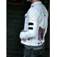 The Stuntman White Leather Jacket The Stuntman White Leather Jacket