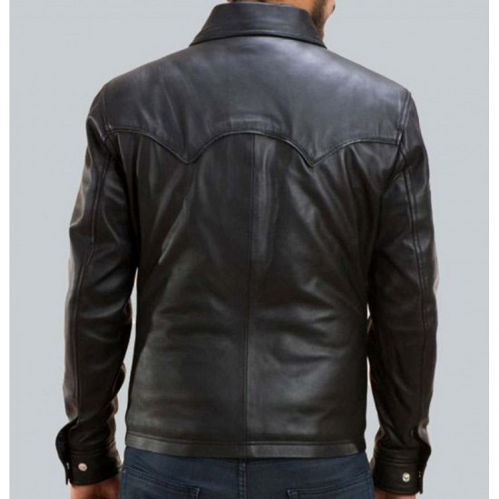 The Walking Dead Governor Leather Jacket The Walking Dead Governor Leather Jacket