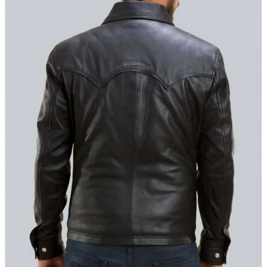 The Walking Dead Governor Leather Jacket The Walking Dead Governor Leather Jacket
