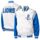 Throwback Detroit Lions Varsity Satin Jacket