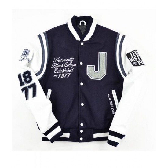 Tigers Jackson State University Motto 2.0 Letterman Jacket Tigers Jackson State University Motto 2.0 Letterman Jacket