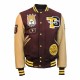 Top Gun King Wool PU Burgundy Jacket Go-Big Show Top Gun King Wool PU Burgundy Jacket Go-Big Show
