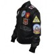 Top Gun Tom Cruise Men Fighter Jet Pilot Brown Fur Cowhide Leather Jacket Top Gun Tom Cruise Men Fighter Jet Pilot Brown Fur Cowhide Leather Jacket