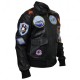 Top Gun Tom Cruise Men Fighter Jet Pilot Brown Fur Cowhide Leather Jacket Top Gun Tom Cruise Men Fighter Jet Pilot Brown Fur Cowhide Leather Jacket