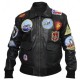 Top Gun Tom Cruise Men Fighter Jet Pilot Brown Fur Cowhide Leather Jacket Top Gun Tom Cruise Men Fighter Jet Pilot Brown Fur Cowhide Leather Jacket