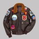 Top Maverick Gunner Leather Jacket Top Maverick Gunner Leather Jacket