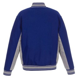 Toronto Blue Jays Accent Varsity Royal Wool Jacket