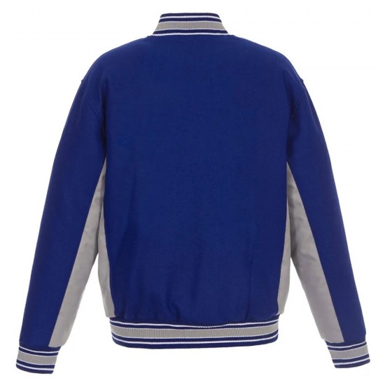 Toronto Blue Jays Accent Varsity Royal Wool Jacket