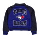 Toronto Blue Jays Blue and Black Throwback Jacket