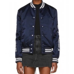 Toronto Blue Jays Camp of Milan Blue Bomber Jacket