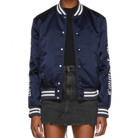 Toronto Blue Jays Camp of Milan Blue Bomber Jacket