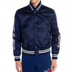 Toronto Blue Jays Camp of Milan Blue Bomber Jacket