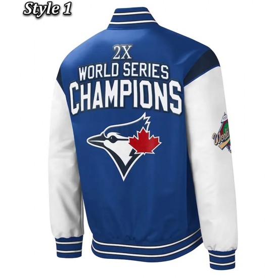 Toronto Blue Jays Challenger Royal/Navy Jacket