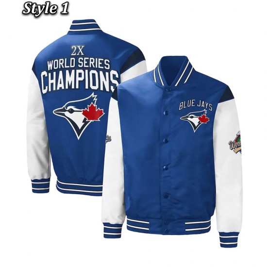 Toronto Blue Jays Challenger Royal/Navy Jacket