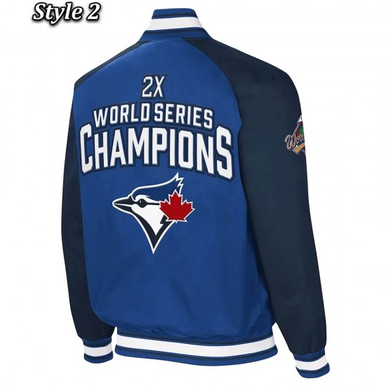 Toronto Blue Jays Challenger Royal/Navy Jacket