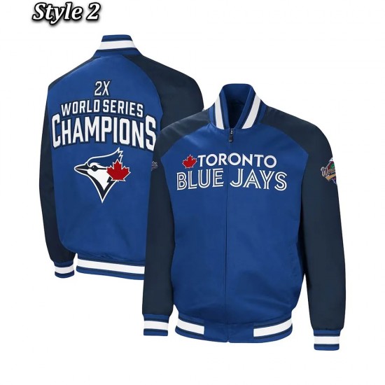 Toronto Blue Jays Challenger Royal/Navy Jacket