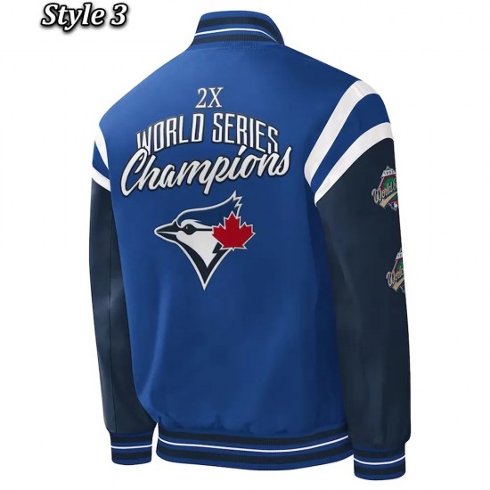 Toronto Blue Jays Challenger Royal/Navy Jacket