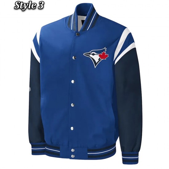 Toronto Blue Jays Challenger Royal/Navy Jacket