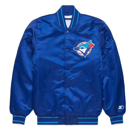 Toronto Blue Jays Classic Royal Satin Jacket Toronto Blue Jays Classic Royal Satin Jacket