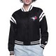 Toronto Blue Jays Printed Logo Varsity Satin Jacket Toronto Blue Jays Printed Logo Varsity Satin Jacket