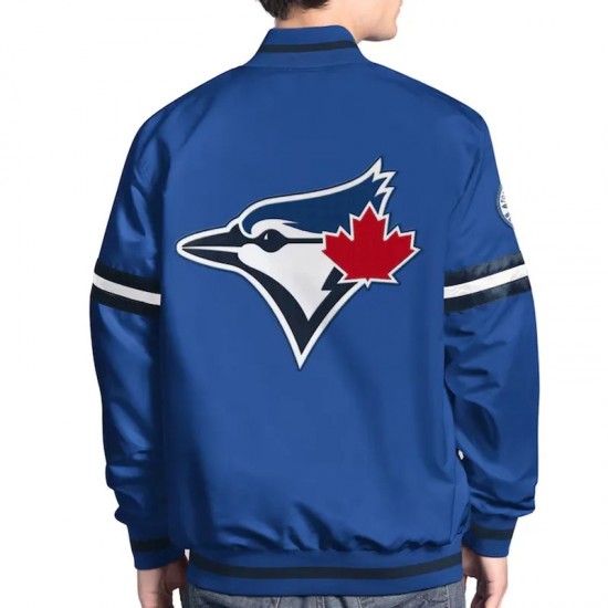 Toronto Blue Jays Scout Varsity Satin Jacket