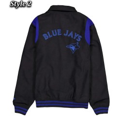 Toronto Blue Jays Sport Night Teddy Varsity Jacket