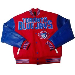 Toronto Blue Jays Varsity Red and Blue Jacket