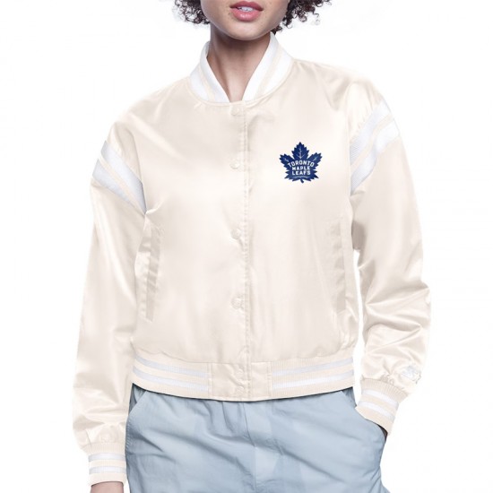Toronto Maple Leafs Logo Varsity Jacket