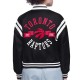 Toronto Raptors Printed Logo Varsity Satin Jacket Toronto Raptors Printed Logo Varsity Satin Jacket