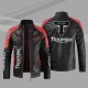 Triumph Black and Red Leather Jacket Triumph Black and Red Leather Jacket