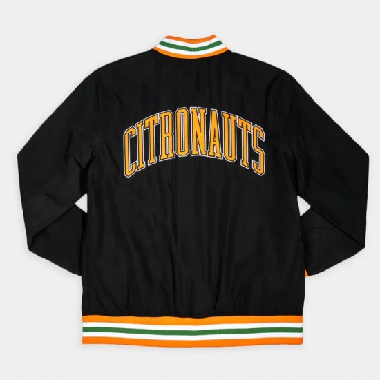 UCF Knights Citronauts Black Bomber Jacket UCF Knights Citronauts Black Bomber Jacket