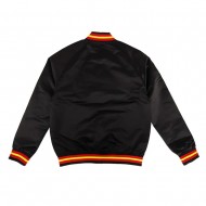 USC Trojans Script Black Satin Jacket 