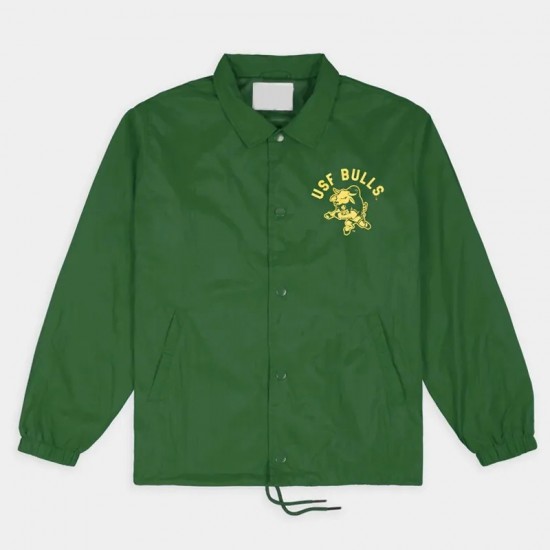 USF Bulls Vintage Golden Brahman Coaches Jacket USF Bulls Vintage Golden Brahman Coaches Jacket