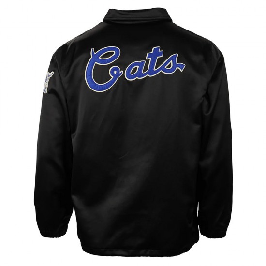 University of Kentucky Black Satin Windbreaker University of Kentucky Black Satin Windbreaker