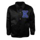 University of Kentucky Black Satin Windbreaker University of Kentucky Black Satin Windbreaker