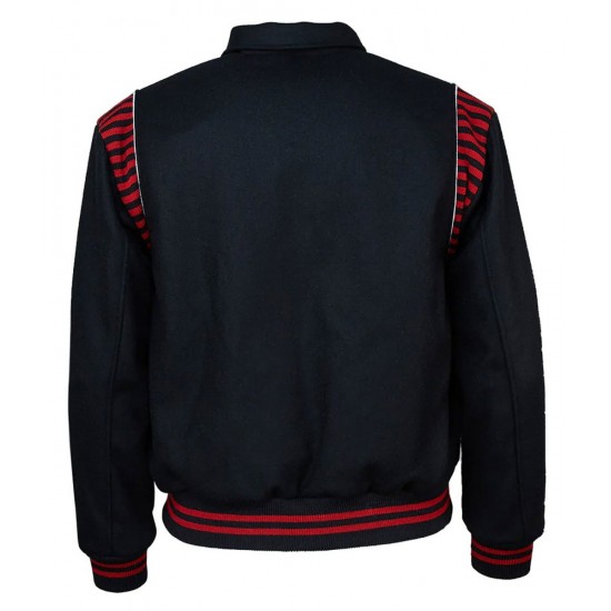 Varsity 1950 Detroit Stars Black Wool Jacket Varsity 1950 Detroit Stars Black Wool Jacket