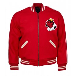 Varsity 1950 Mexico City Red Devils Red Jacket