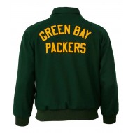 Varsity 1952 Bay Packers Green Wool Jacket