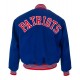 Varsity Boston Patriots 1965 Royal Blue Wool Jacket